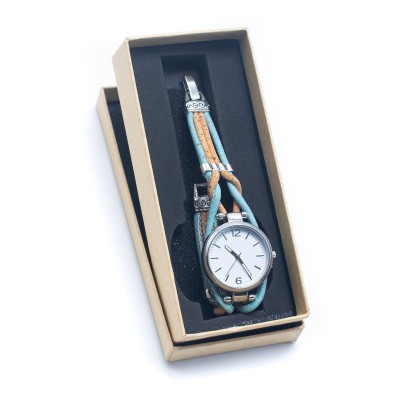 Handmade cork watch for women WA-185 (NEW)-RANDOM BOX Handmade cork watch for women WA-185 (NEW)-RANDOM BOX